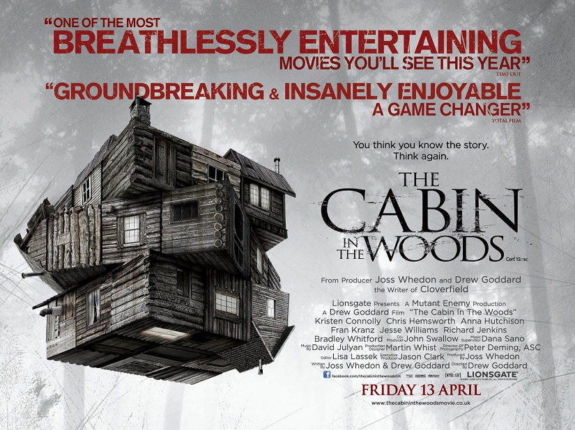 Horror Movie Cabins: Cabin in the Woods Edition